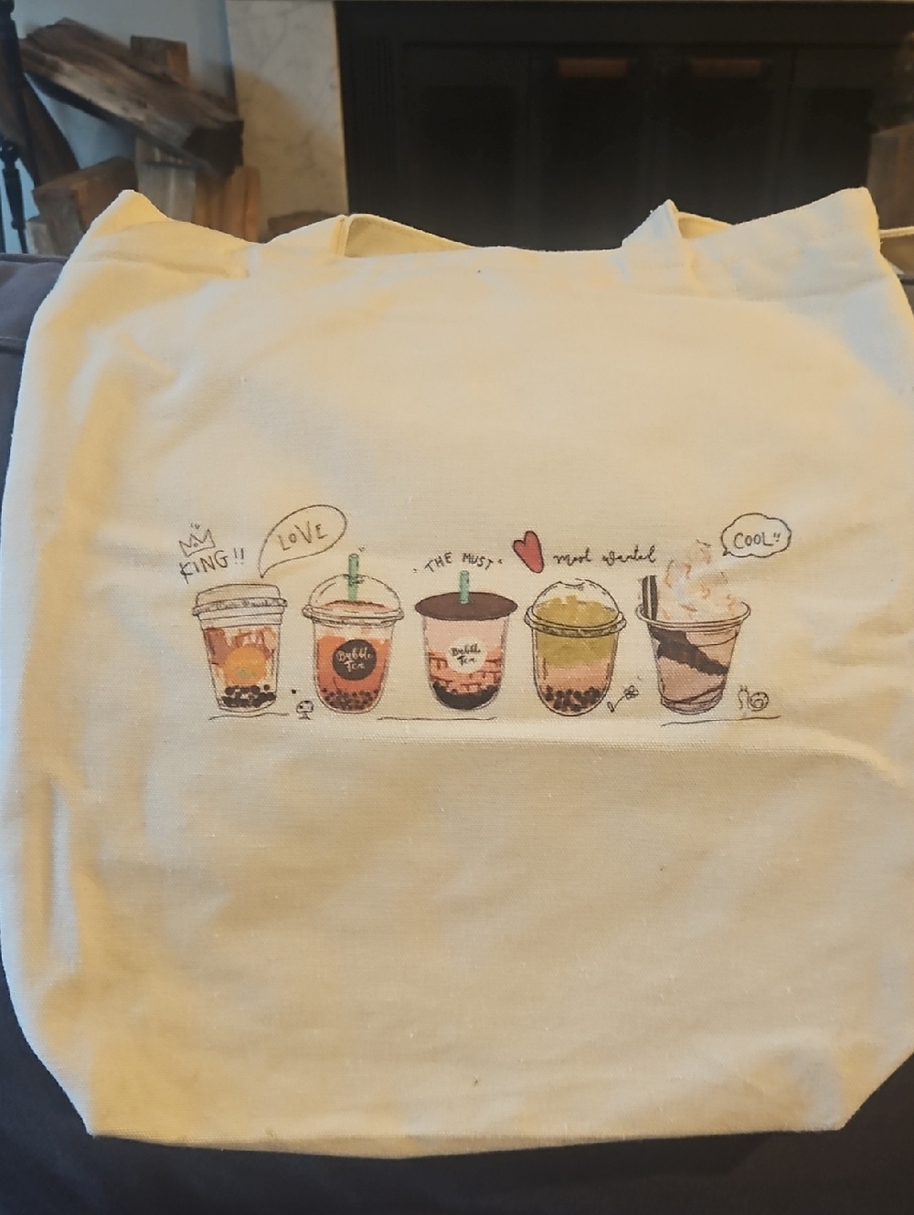 Bobo Tea Canvas Tote - Picture 6 of 8